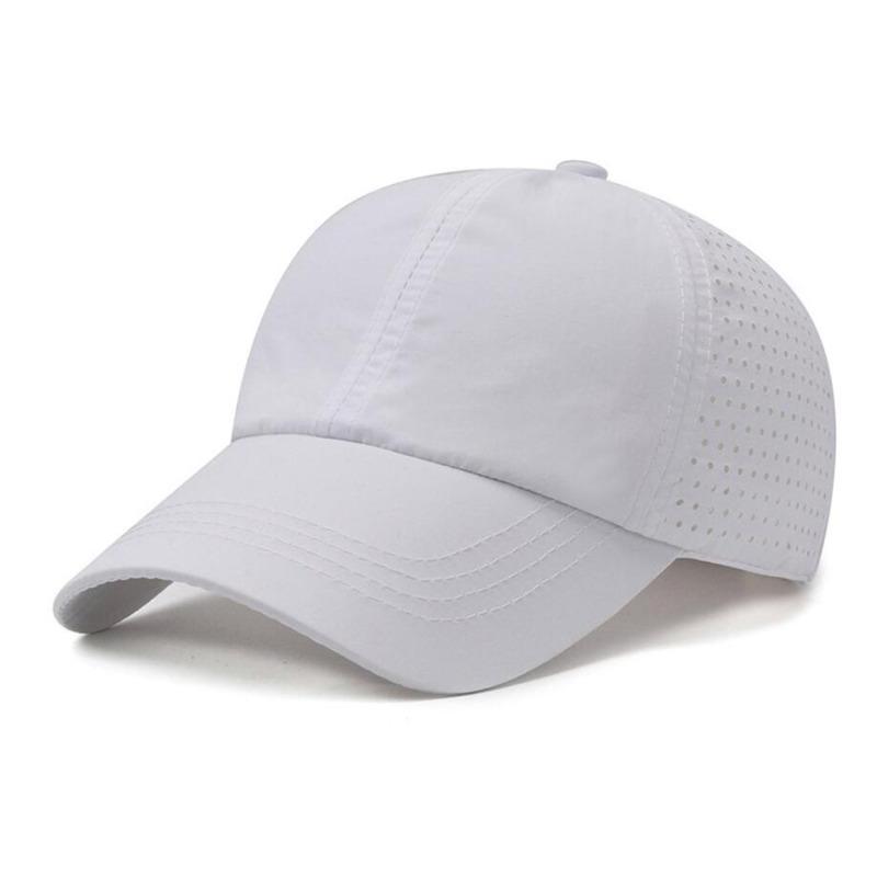 Dry Quickly Sun Cap Woman Outdoors Casual Sport Hat Men Big Size Baseball Cap 60-65cm Adjustable Sun Visor Cap Peaked Cap