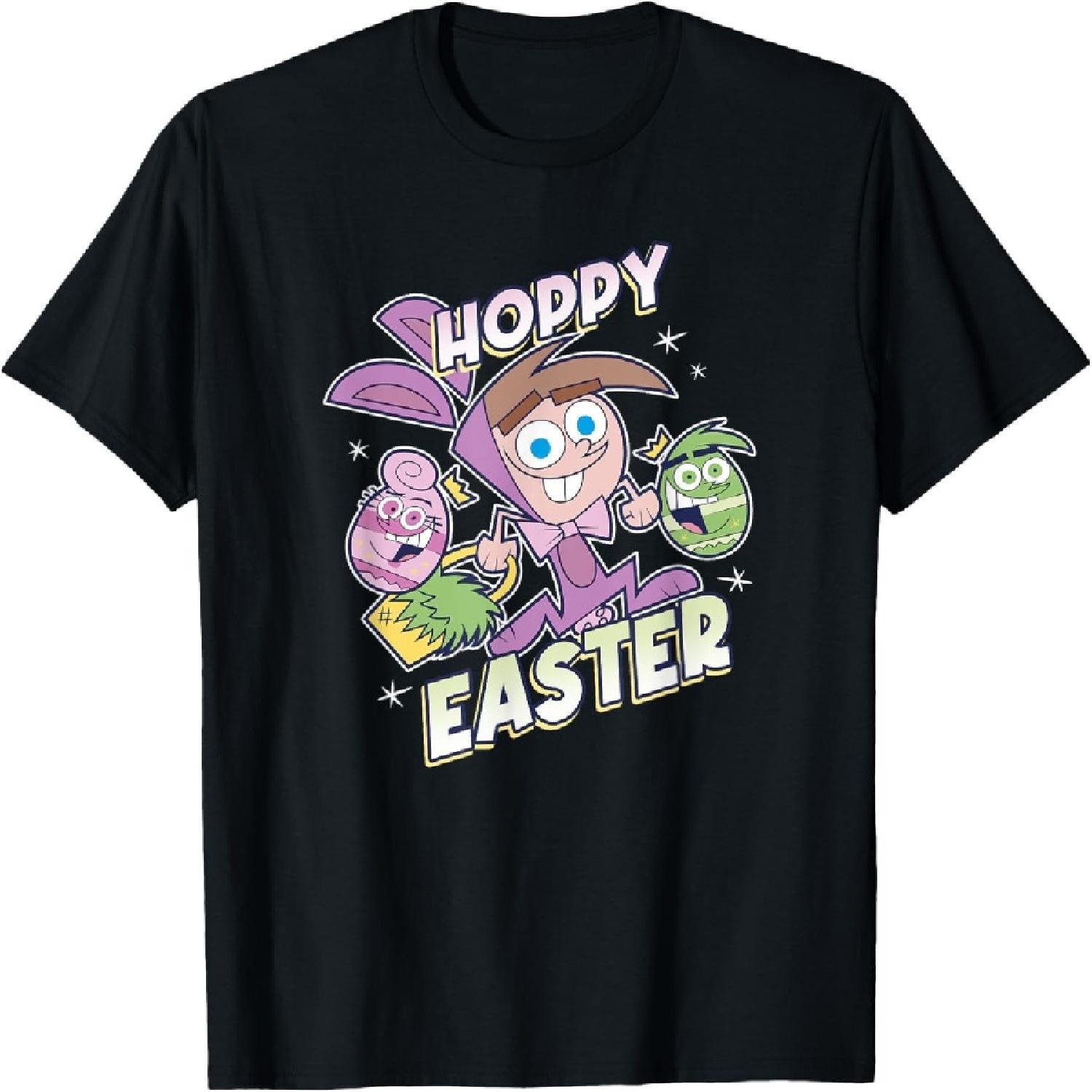 The Fairly OddParents Hoppy Easter Bunny Costume Poster T-Shirt XXXXXL разноцветный