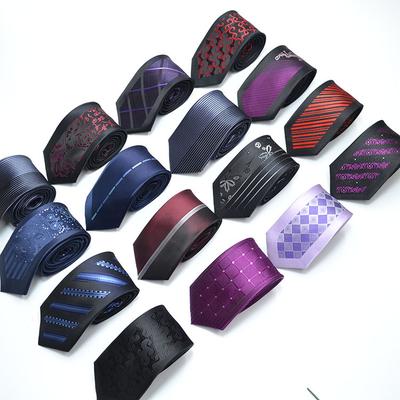 Tie Men'S 6Cm Tie, Dress Business Suit Dress Premium Accessories, Supply