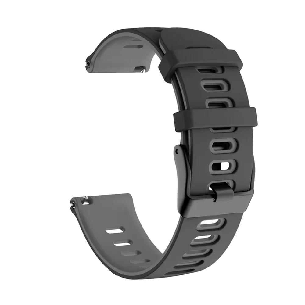 22mm 20mm Silicone Strap for Samsung Watch 7/6/5/4 6 4 Classic Huawei Watch 4/3/GT3-2 Sport Bracelet Belt Amazfit GTR/GTS Correa