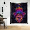 Teufelsauge Mandala Wandteppich Hängen Bunte Bohemian Hippie TAPIZ Hexerei Astrologie Tarot Karte Zimmer Home Decor
