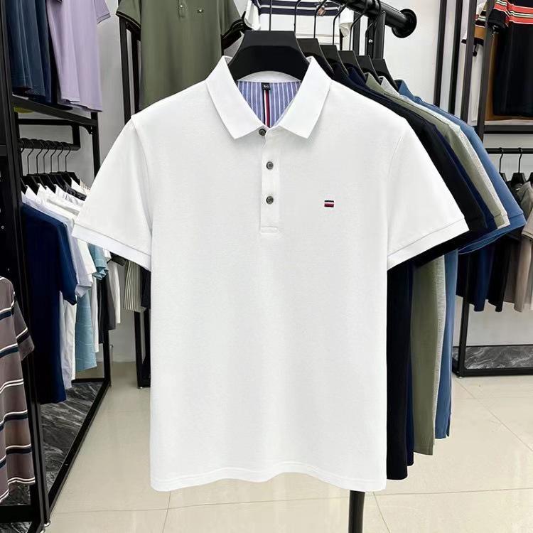 Men's 2026 Summer Casual Polo with Turn-Down Collar - Short-Sleeve Shirt