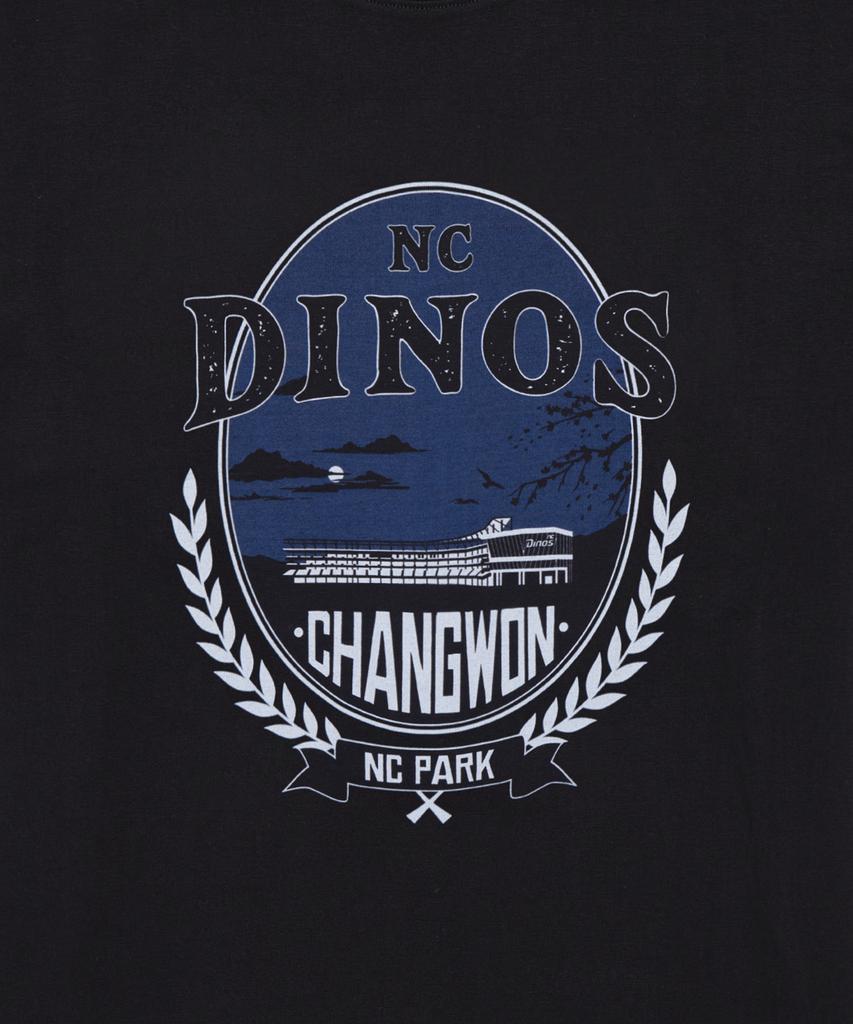 Hangugyaguwiwonhoe Musinsa X Kbo Ballpark Ver.2 Korte Mouw T-shirt Zwart [Changwon Nc Dinos]