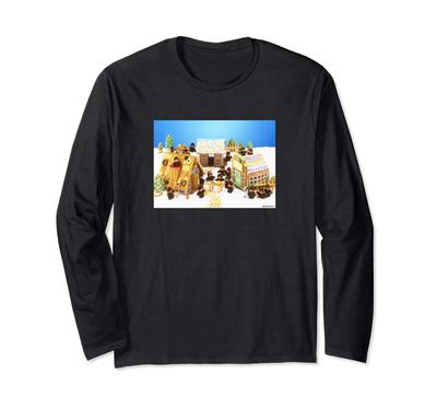 Μπλουζάκι Monchhichi με Γραφικό και Μακριά Μανίκια