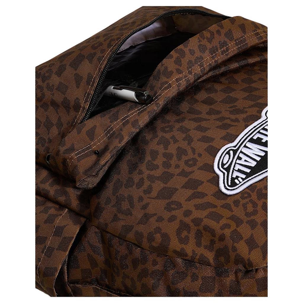 New Vans Polyester Backpack Unisex Brown VN000H4Y7UG