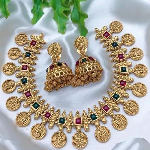 Fashion Frill Necklace Set For Women | Pearls Jewellery Set for Women