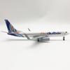 Model Aircraft 20cm for Dubai Airline B737 DieCast Airplane Toy Model 737 with Wheels Airplane Model Kits Collection