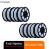 MILONG 10kg PETG 3D Printer Filament 1.75mm High Toughness Strength 3D Printing Filaments For FDM 3D Printers