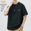 Jeep Men's American Style Pure Cotton Short Sleeve T-Shirt