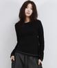 Deumakeu Unbalanced Slim Fit Long-Sleeve T-Shirt Black