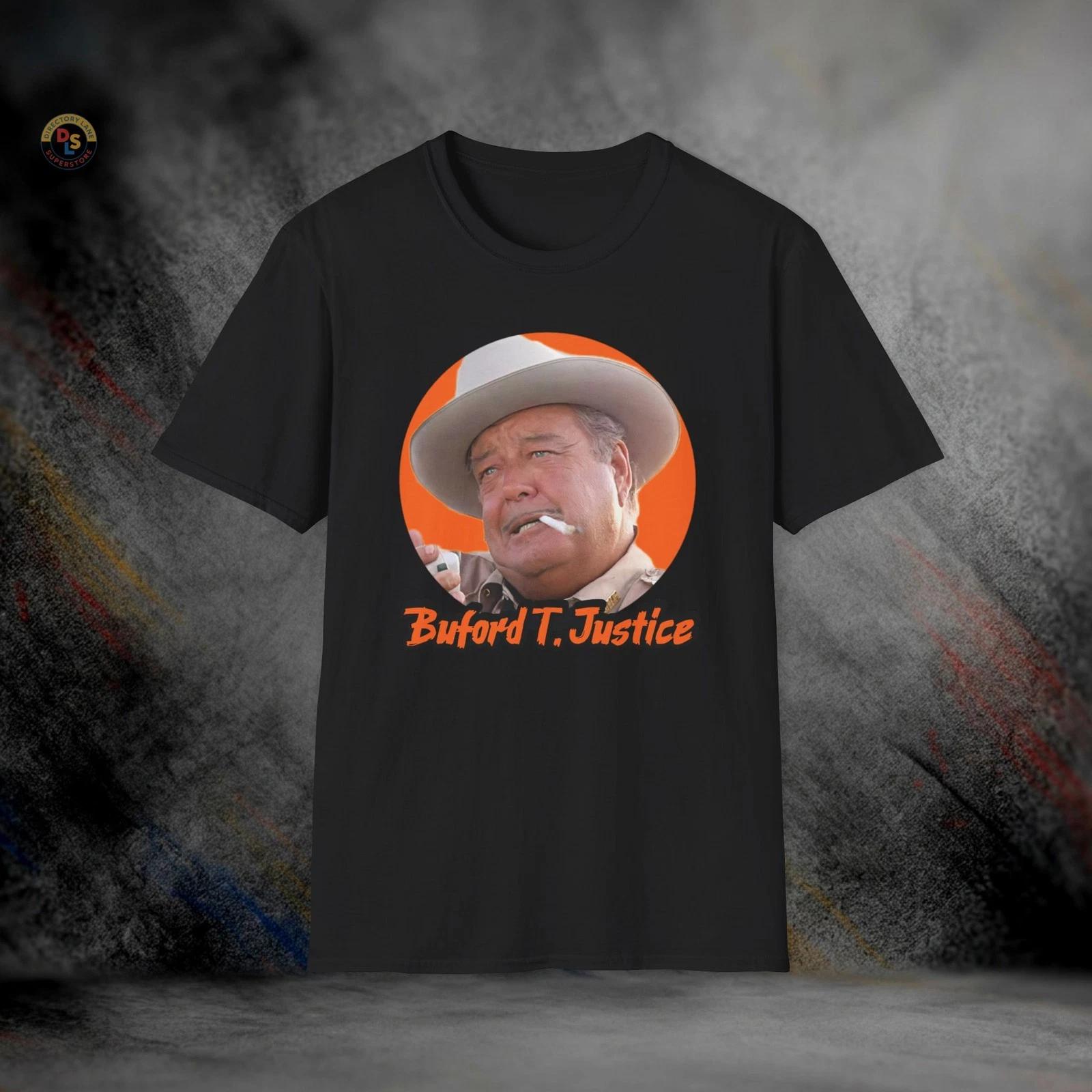Buford T. Justice Smokey and the Bandit T-Shirt | Softstyle Tee XXL