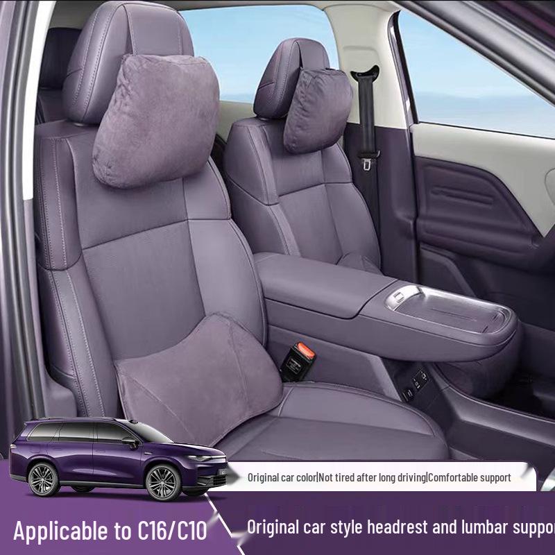 Mercedes-Benz Universal Car Headrest Pillow - 4 Seasons Neck Support for Comfortable Seating