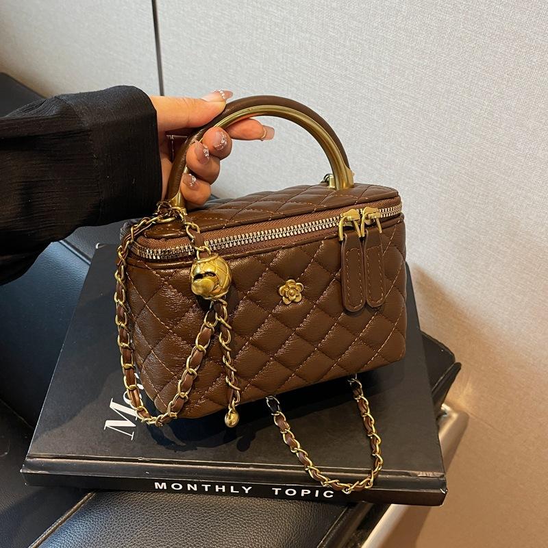 Bolso de Moda de Mano Nuevo Bolso Cuadrado Pequeño Casual Hombro Bolso de Mujer