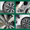 Telescoping Lug Wrench Wheel Wrench with for CR-V Sockets 17/19 & 21/23mm for Car Van Truck Caravan