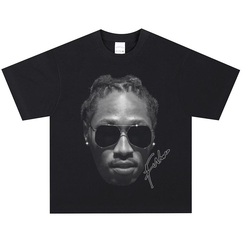 Future T-Shirt, Soft Fabric Casual Daily Wear XXL