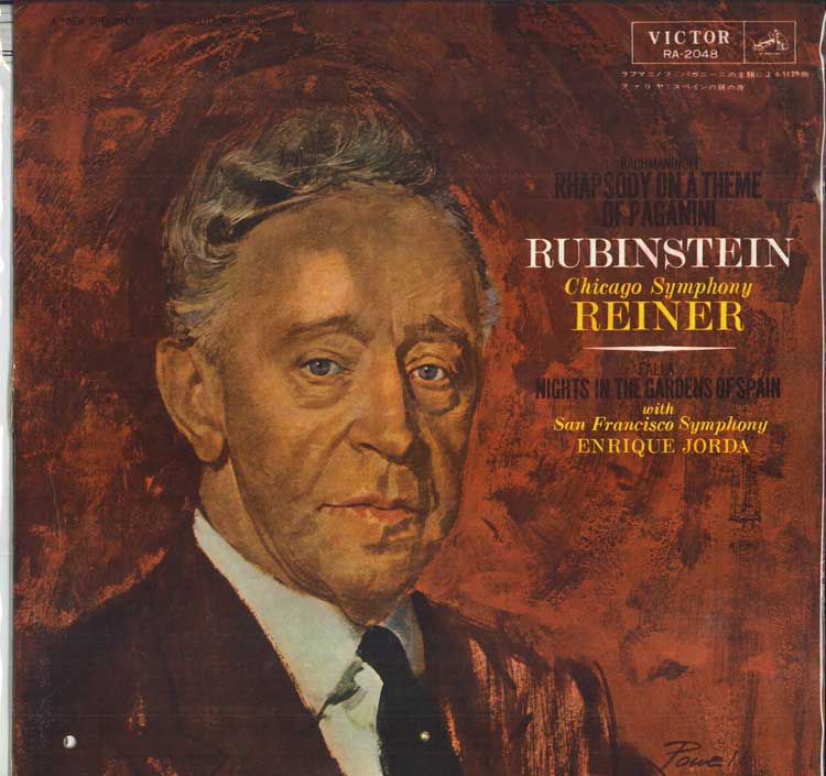 

LP Record - Rachmaninoff: Rhapsody on a Theme o RA2048 VICTOR Japan Classical Used