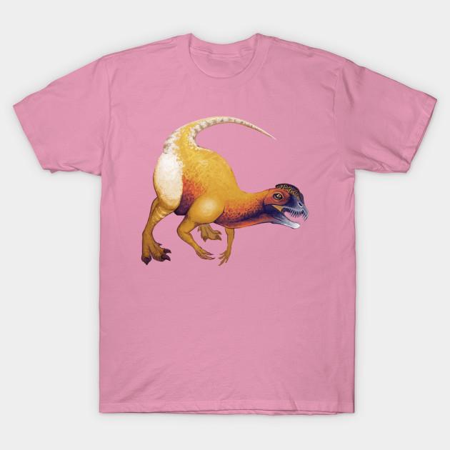 T Shirt Women Theropoda Dilophosaurus Harajuku Print Kawaii Tshirt Summer Short Sleeve Female T-Shirt Top Tee