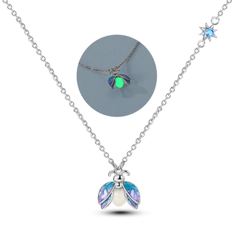 Necklace Copper Golden Simple Classic Heart Butterfly Necklace For Woman Men Fashion Wedding Engagement Jewelry