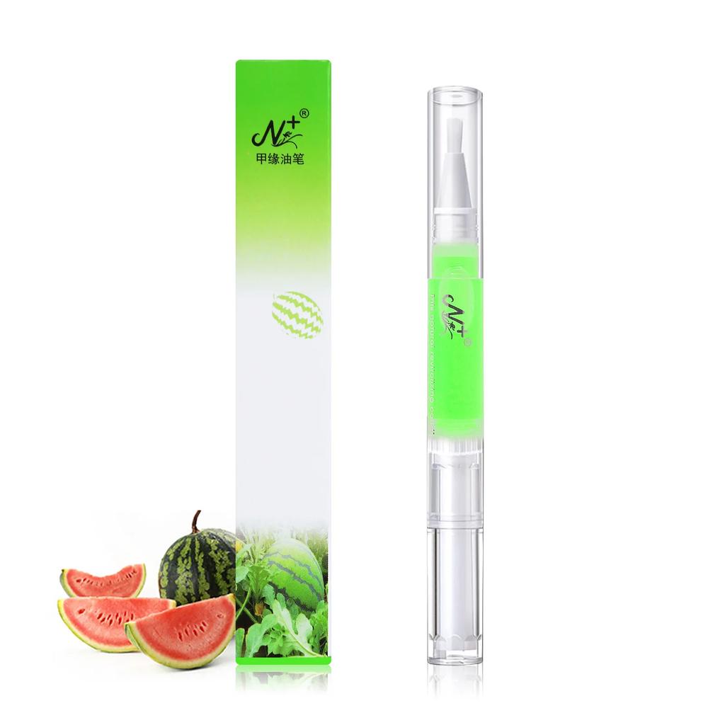 Nail Cuticle Oil Pen Fruit Flavor Cuticle Revitalizer Treatment Manicure Soften Pen Nail Care Kit Manicure Art Nourishment Oil