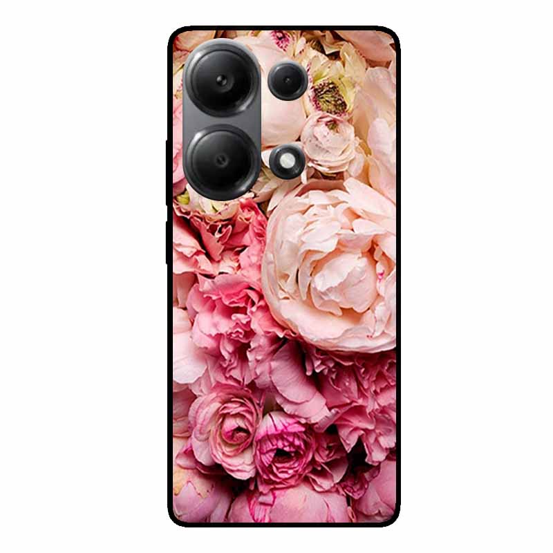 For Xiaomi Poco M6 Pro Cases Poco F6 Pro M6 4G 5G Poco X6 X5 PRO Black Soft TPU Silicone Phone Covers for Xiaomi Poco M6 5G 5G