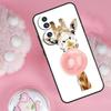 Cute Cartoon Animal Giraffe Case For Honor 70 90 50 Lite X9c X8a X8b X9b X9a X8 X9 Honor 200 Lite Magic 5 6 7 Pro Cover