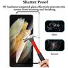 4x Verre Trempé pour Samsung S22 Ultra Protection Intégrale Transparente avec Bord Noir