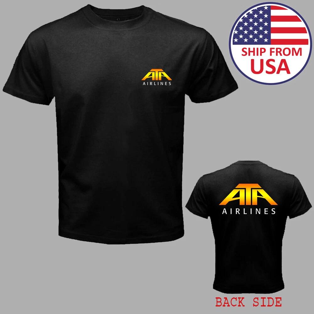 American Trans Air ATA Men s Black Size S-5XL M