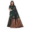 Yashika Women' Banarsi Relaxed Fit Silk Standard Length Saree (New Mudra