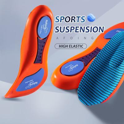 Nuove solette elastiche sportive per scarpe Tecnologia suola Assorbimento degli urti Solette da corsa traspiranti per i piedi Solette ortopediche