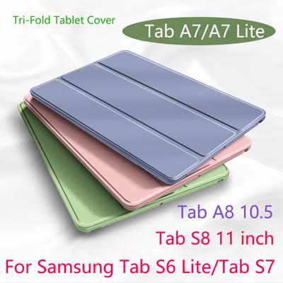 Tablet Fall für Samsung Galaxy Tab A8 10,5 X200 A7 T500 A7 Lite T220 PU Leder Smart Cover Für Galaxy tab S6 Lite S7 S8 Funda