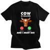 My Cow Is Calling T Shirt Men Women Animals Lover Tshirts Streetwear Casual Graphic Tee Tops Loose Oversized Clothes