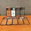 Electroplated TPU Hard Shell Thin Transparent TPU Case for iPhone 17 16 15 14 13 12 11 Pro Max Plus Cover