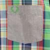 Fred Perry Check Pattern Long Sleeve Cotton Shirt M Multi Men's Used