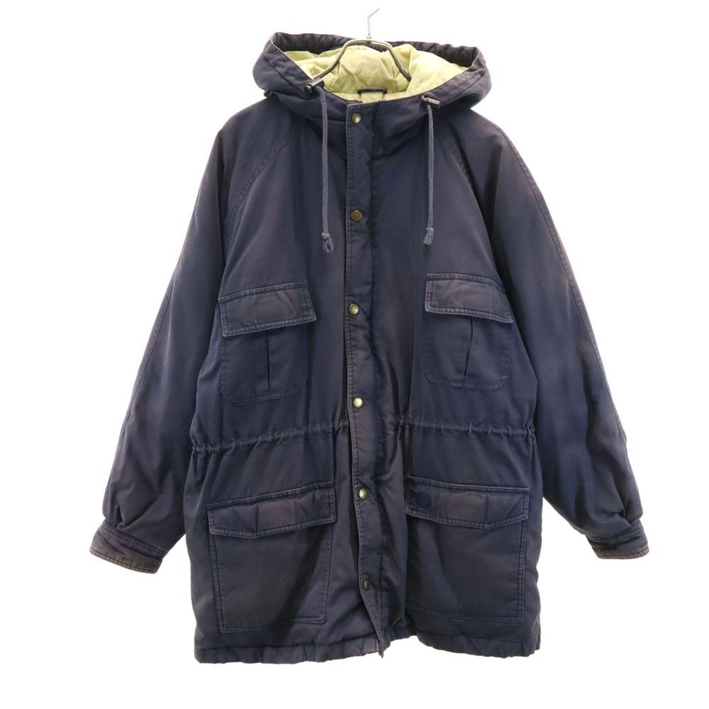 Fred Perry Mountain Parka M Navy Padded Down Men's Used