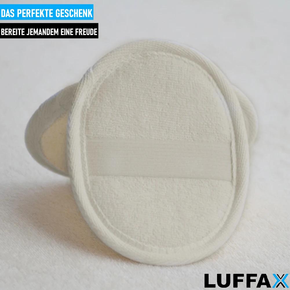 LUFFAX Luffa Sponge Massage Glove Luffa Glove Wellness Peeling Glove