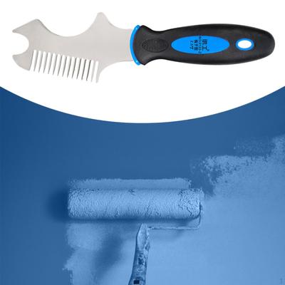 Farbpinsel Kamm Walzenreiniger Werkzeug Ersatz Edelstahl Schaber Heimwerker Dekoration