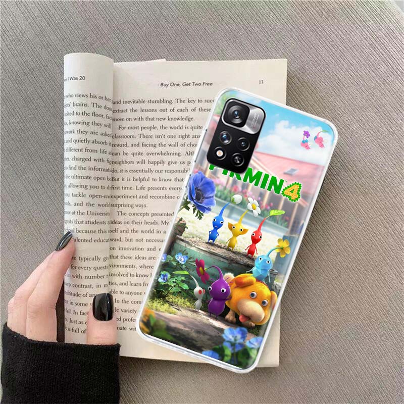 

Game Pikmin 4 Phone Case For Redmi Note 13 12 Pro Plus 14 15 Pro 5G 11 11T 11E 11S 10 Pro 10S 9 9S Cover Cell Clear TPU Capa Cas Redmi Note 13 4G