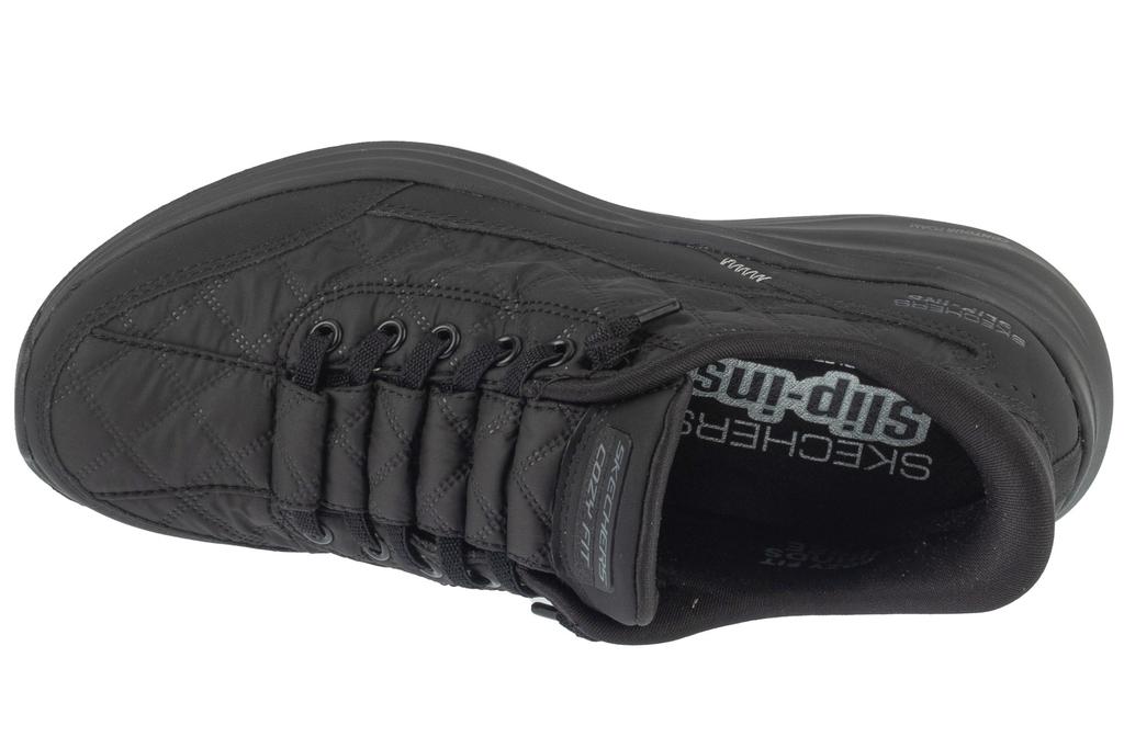 Skechers Slip-ins: Contour Foam - Cozy Fit, Womens black Sneakers