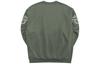 Li Ning Sweatshirts Men's Green Crew Neck Moderate Regular AWDP305-3