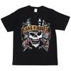 Guns N Roses Digital Direct Injection Guns Flowers Rock Band Slash American Street Hip Hop Vintage Short Sleeve T-Shirt