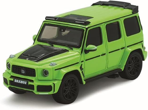 

Brabus Alien Green Scale Completed Mini Car 660501001 [Almost Real] G-Class Mercedes-AMG G63-2020- 1/64 зелений