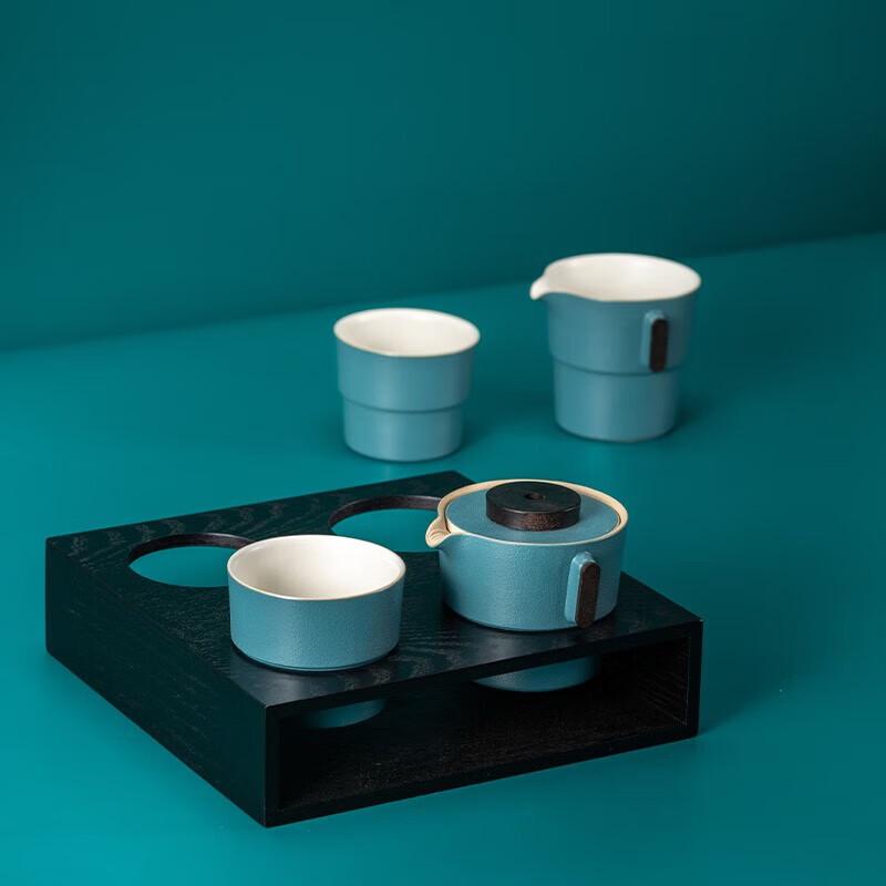 Wanqiantang Four Seasons Peace Ceramic Gongfu Tea Set
