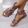 Bohemian Sandals  New Models, Roman Style Plus Size Sandals Are Fashionable and Versatile