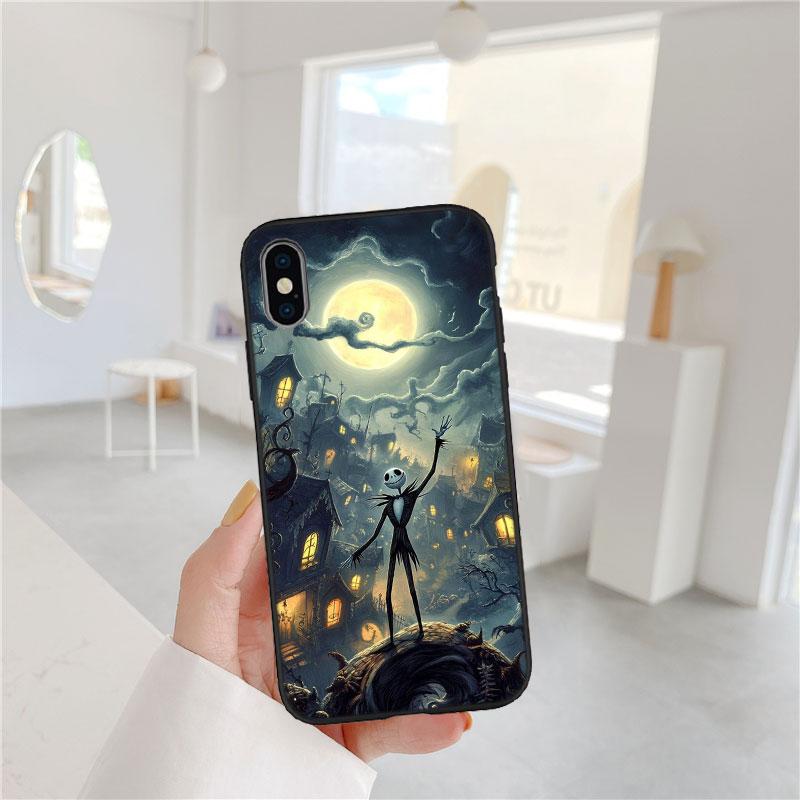 CJ83 Nightmare Before Christmas Phone Case for Samsung Galaxy Note 10 20 S23 S24 S25 Ultra FE Plus Edge Lite A02S A35 A07 A17