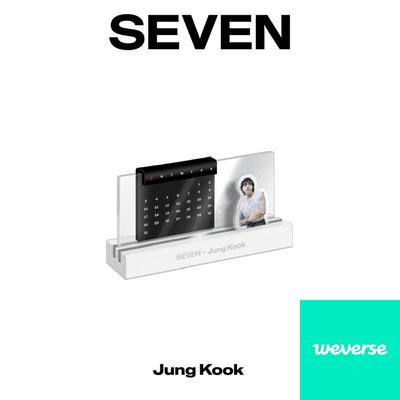 BTS Jungkook SEVEN Acrylic Stand Calendar