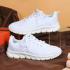 Spring and Autumn Flying Weaving Lightweight Casual Sneakers Soft Soles Comfortable Outdoor Running Shoes Travel Shoes