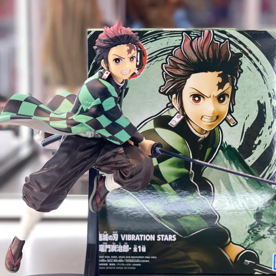 Anime Demon Slayer Kimetsu No Yaiba Figure Kamado Tanjirou Action Figure Agatsuma Zenitsu Nezuko Warrior PVC Model Toys Gift