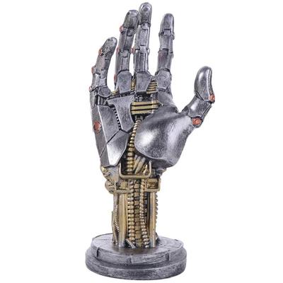 Resin 3D Printed Stand Model Sensory Toy Simulated Robot Hand Sculpture Crafts Ornaments Mechanical Hand Staute Children Toys