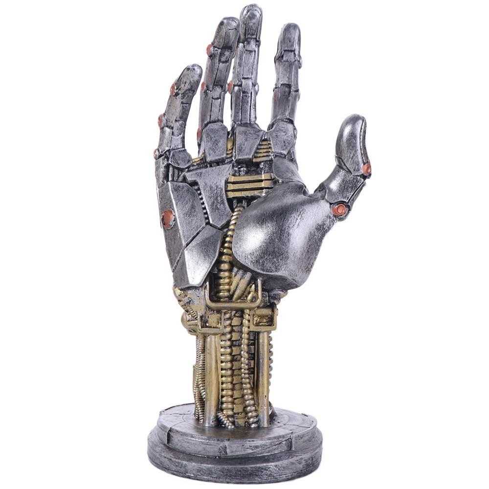 Sensory Toy Cyberpunk 3D Printed Stand Model Mechanical Hand Staute  Halloween Holiday