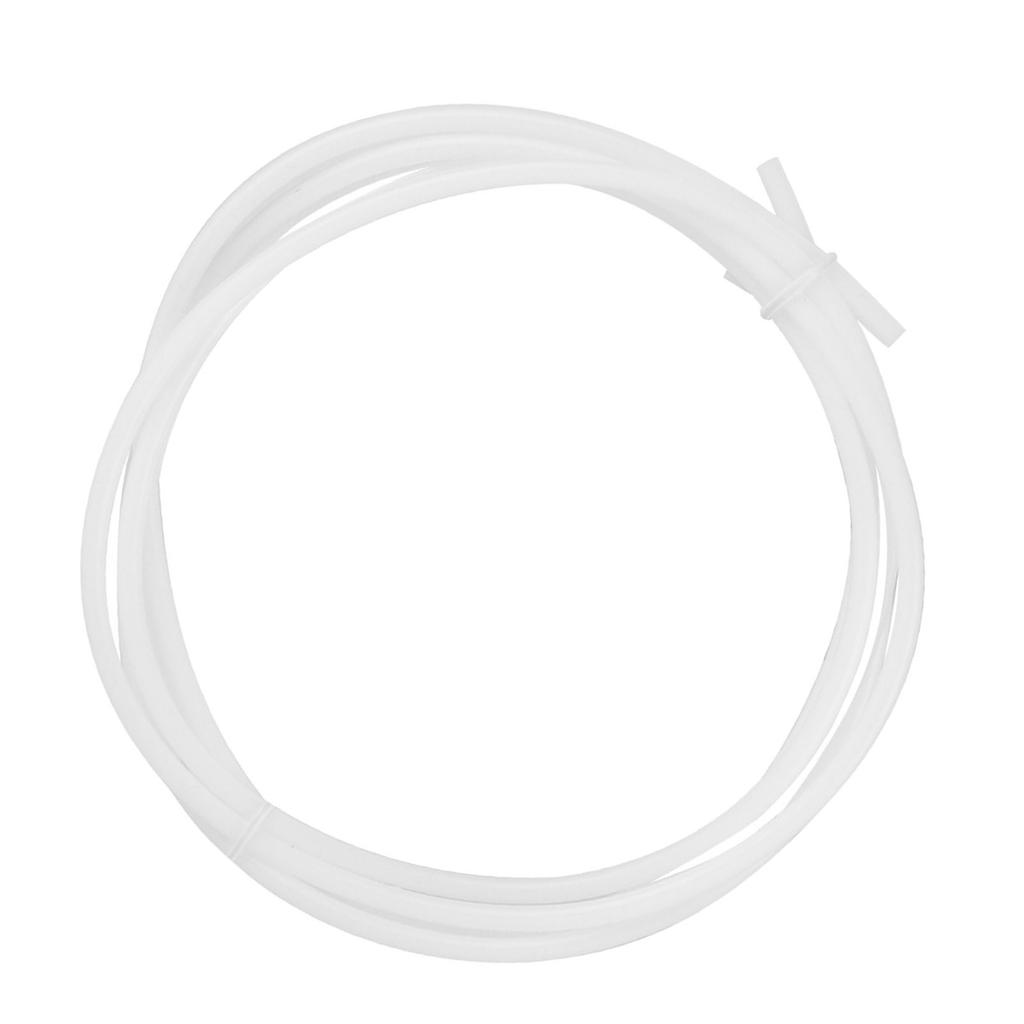 PTFE White Bowden Tube for 1.75 Filament (2.0mm IDCelsius4.0mm OD) For 3D printers (1.5 M)